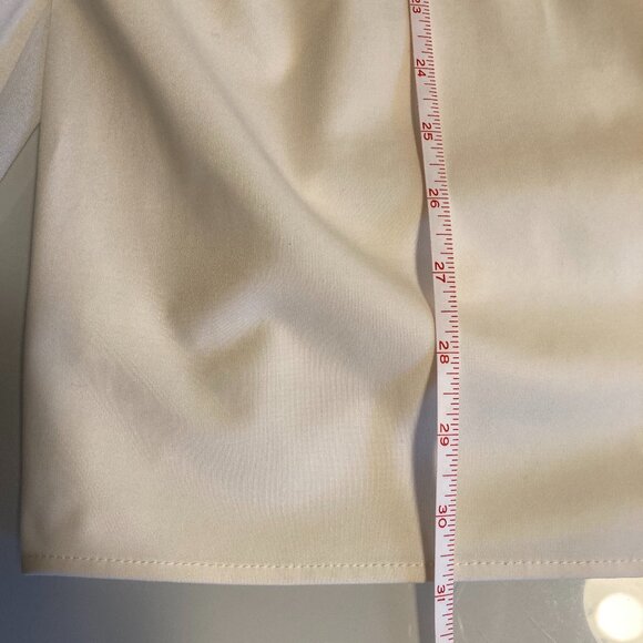 Soft White Sleeveless Max Mini Dress - Size XS - Picture 8 of 13